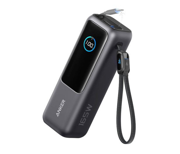 ANKER (25K, 165W, Built-In USB-C and Retractable Cable) - 1337700 - zdjęcie